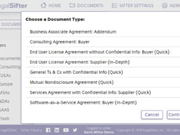 Legalsifter Contract Review Software